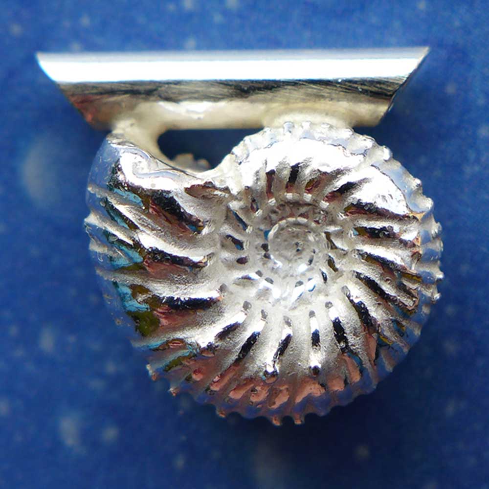 Fossiler Schmuck Ammonit Anhänger