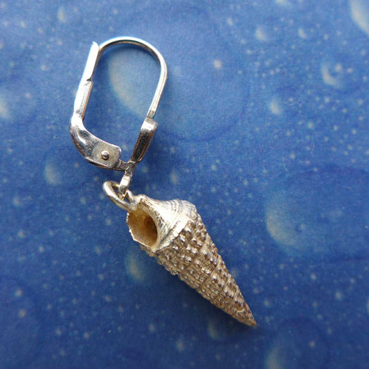 Strandschnecke lang Ohrhänger