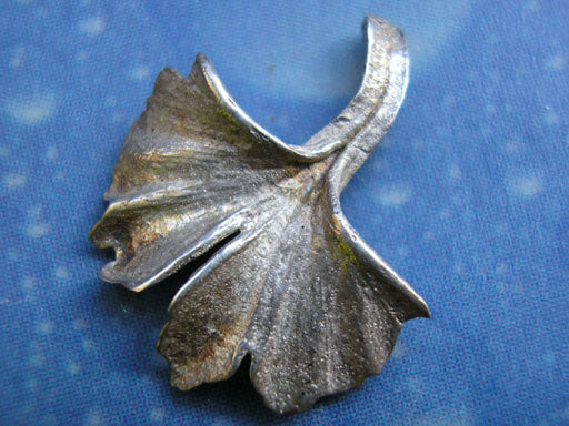 Ginkgoblatt xs Ohrstecker
