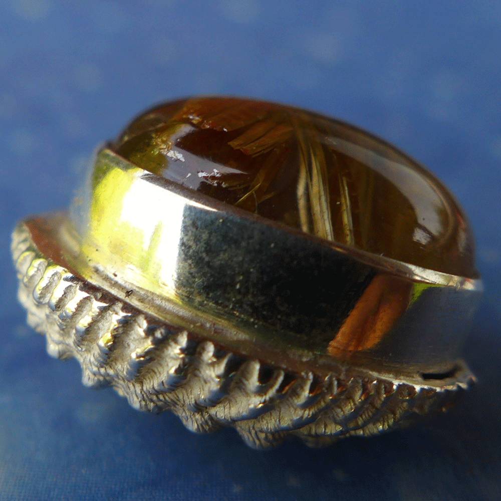 Maritimschmuck Meerohr Rutilquarz Kette