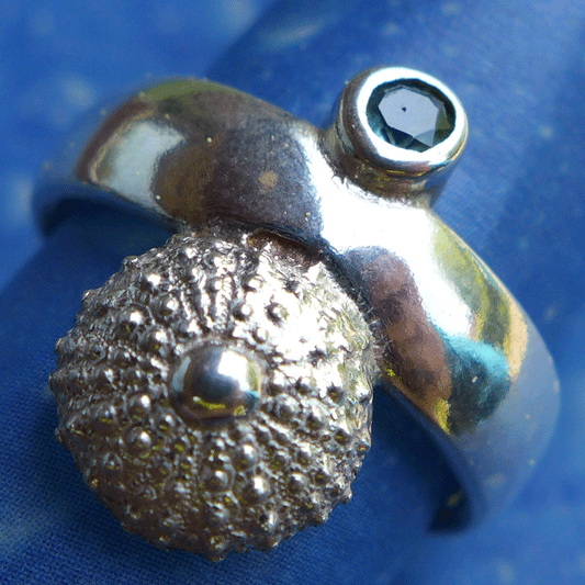 Maritim Schmuck Seeigel Ring