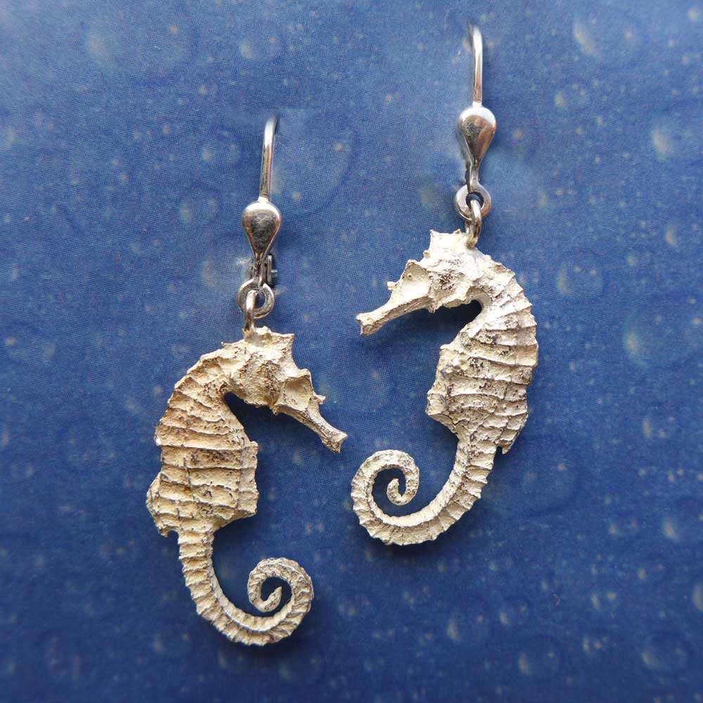 Seepferdchen Schmuck Ohrhänger 