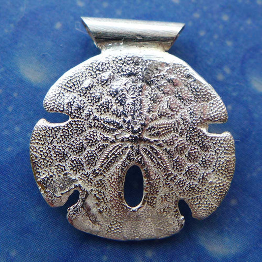 Silber Seeigel Sanddollar Kette
