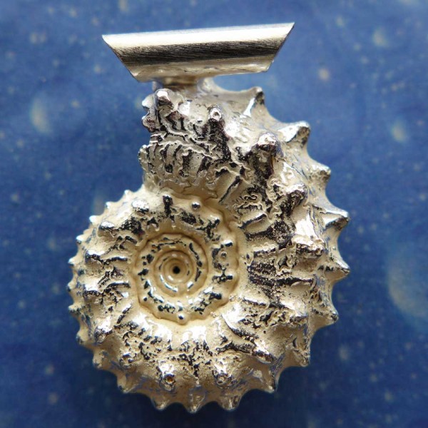 Ammonit Silber Ketten Anhänger