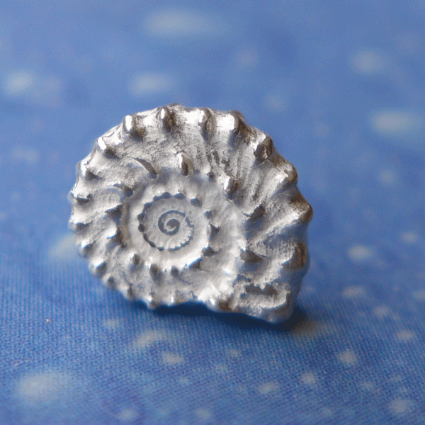 Ammonit Silberschmuck Ohrstecker xs